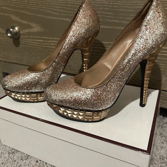 RACHEL by Rachel Roy 7 1/2 high heel shoes - Picture 1 of 1